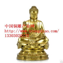 中國銅雕產業網供應廠家直銷新款特賣銅佛像擺件